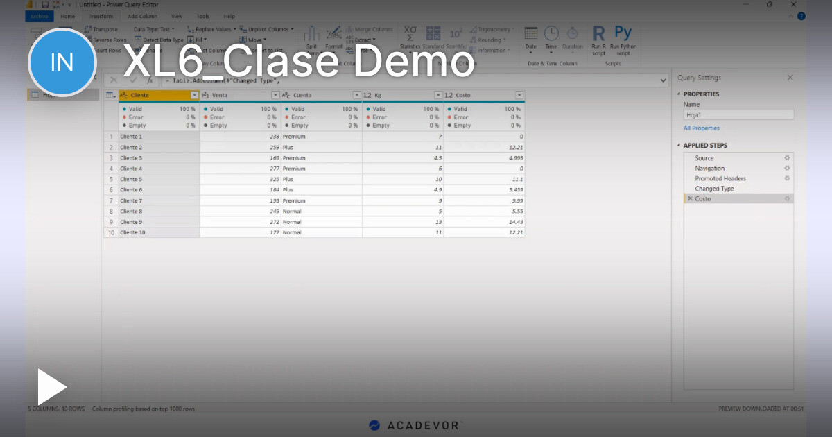 Leverio XL6_Clase Demo — Tella