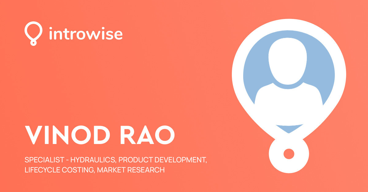 VINOD RAO – Introwise